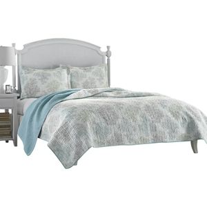 NWT Laura Ashley Saltwater Quilt Set